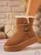 Wildleder Damen Stiefeletten Braune
