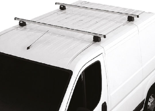 Fabbri Renault Kangoo Commercial 08 97>01 08 Aluminum Car Roof Bars Professional Heavy Type 135 Cm Set 2 Bars Includes Locks