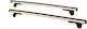 Hermes Gs3 Set of 2 Aluminum Car Roof Bars with Locks Nissan Almera 1995-1999 3D Hatchback