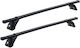 Set 2 Pieces Car Roof Bars Locks Kia Shuma 2001-2004 4D Sedan 5D Hatchback