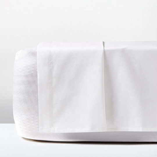 Sheet B300 Aigaion Hotel White 180x290 White