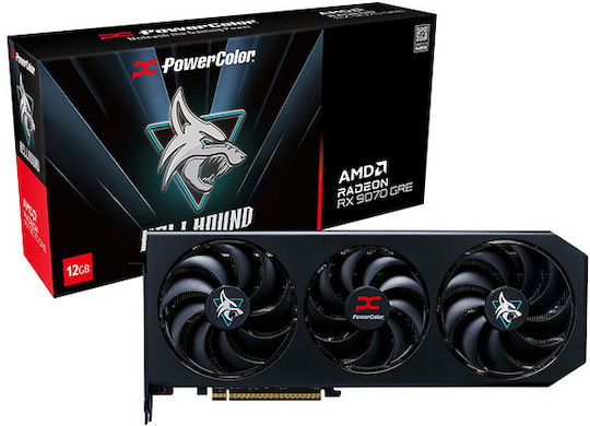 PowerColor Radeon RX 9070 GRE 12GB GDDR6 Hellhound Grafikkarte