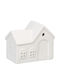 Relaxdays Suport Pentru Lumânări În Culoare Albă 9x6x11 cm