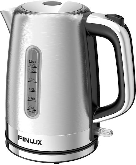 Finlux Електрическа Кана 1.7л 2200W Сива