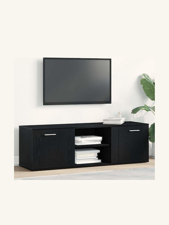 TV Stand Black L120xW34xH37cm