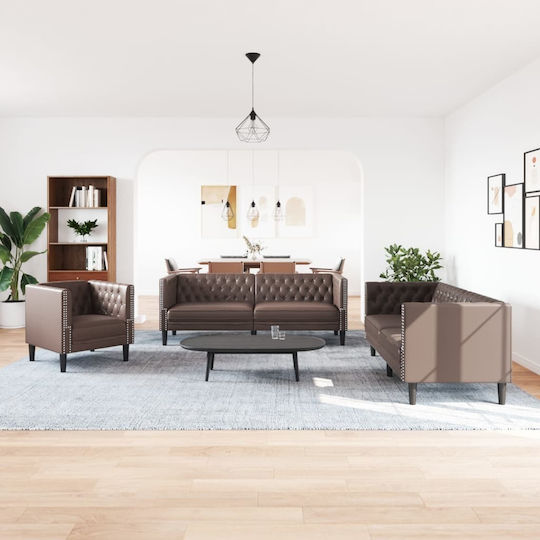Seturi Mobila Living 3 Scaune & 2 Scaune & Fotoliu