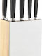 Vialli Design Fino General Use Knives from Stainless Steel 5 Pieces