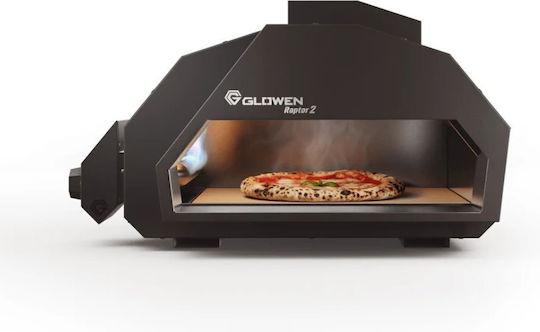 Glowen Wood Traditional Pizza Oven Black