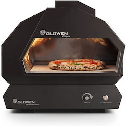 Glowen Cuptor De Pizza De Lemn Tradițional Glow R1 Auto Oven Negru