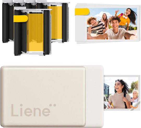 Liene Pearl N200 Pro Θερμικός Εκτυπωτής για Φωτογραφίες με Bluetooth