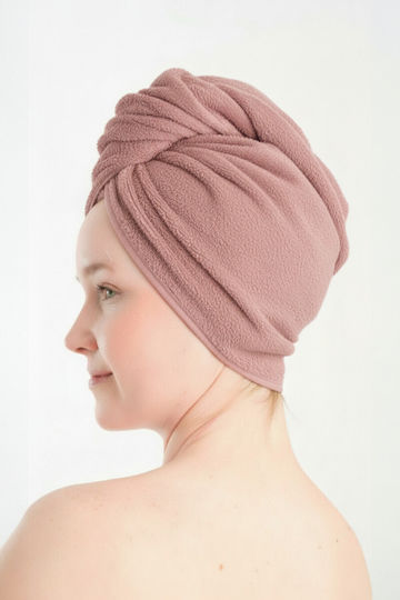 SteweHome Πετσέτα Microfiber Σώματος 100gr/m² Ροζ 183x68εκ.