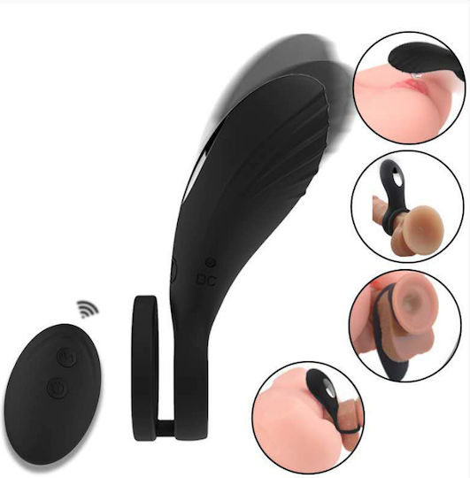 Aph Δαχτυλίδι Πέους Δόνηση Αιδοίο Penis Ring Vibrator Vagina Cl-16-17