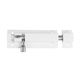 Șurub Aluminiu Contraplacă 100mm Alb F.f Group 25636