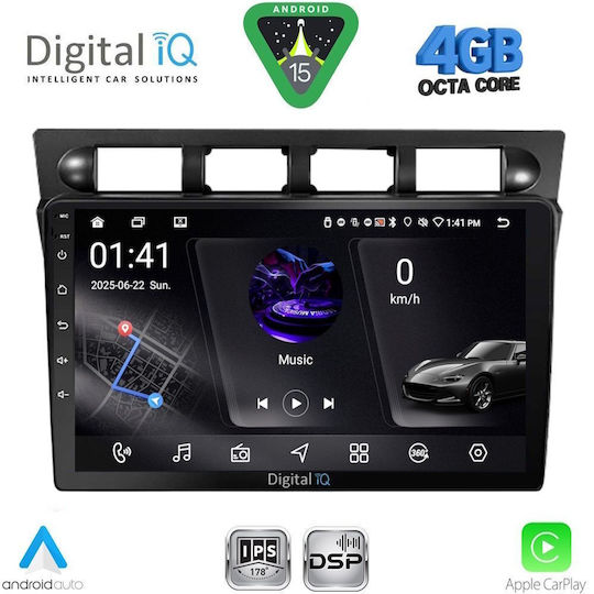 Digital IQ Ηχοσύστημα Αυτοκινήτου για Kia Picanto 2004-2008 (Bluetooth/USB/WiFi/GPS/Apple-Carplay/Android-Auto) με Οθόνη Αφής 9"