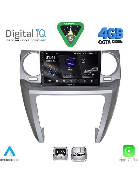 Digital IQ Car Audio System for Land Rover Discovery 2004-2009 Bluetooth USB WiFi GPS Apple CarPlay Android Auto with 9" Touch Screen