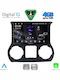 Digital IQ Car Audio System for Jeep Wrangler 2011-2014 (Bluetooth/USB/WiFi/GPS/Apple CarPlay/Android Auto) with 10" Touch Screen