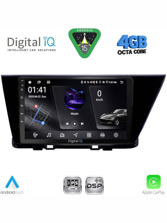 Digital IQ Car Audio System for Kia Niro 2017-2021 Bluetooth USB WiFi GPS Apple CarPlay Android Auto with 9" Touch Screen