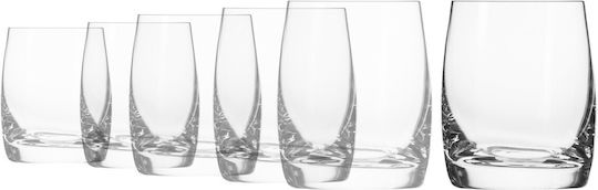 Krosno Set Pahare Whiskey Din Sticlă 250ml 6 Bucăți