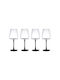 Mikasa Set Pahare Vin Alb Pahare Cu Picior Cristaline Albe 400ml 4 Bucăți
