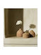 Gofis Home Set Decorative Ceramic Vases Evaris Orange 8xH9cm 3pcs