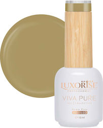 Luxorise Viva Pure Полутраен Лак За Нокти Златиста Върба 10мл