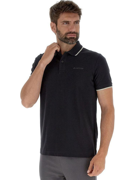 Lotto Lotto Herrenblusen Polo Kurzarm Schwarz