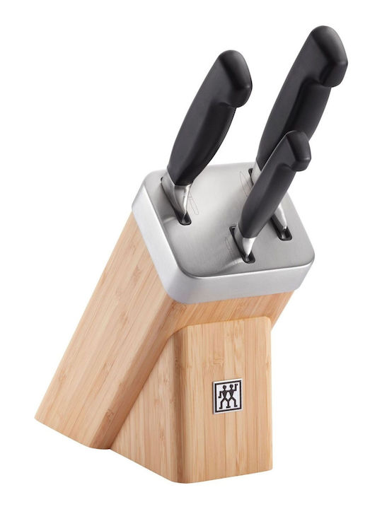 Zwilling J.A. Henckels Twin Four Star Комплект Ножове с Основа от Керамика 4 Бройки