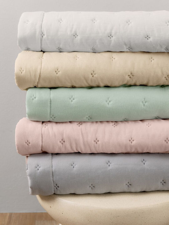Palamaiki Set Tagesdecken Übergröße Mint 220x240cm 3 Stück