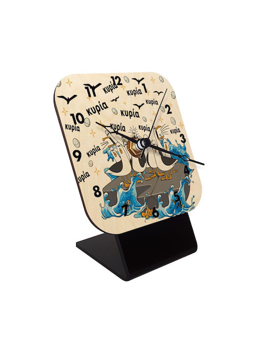 Koupakoupa Mrs! The Class Gulls Tabletop Clock ...