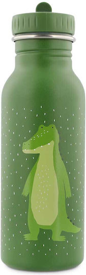 Trixie Mr. Alligator Kunststoff Kinder Trinkflasche Auslaufsicher Mehrfarbig 500ml