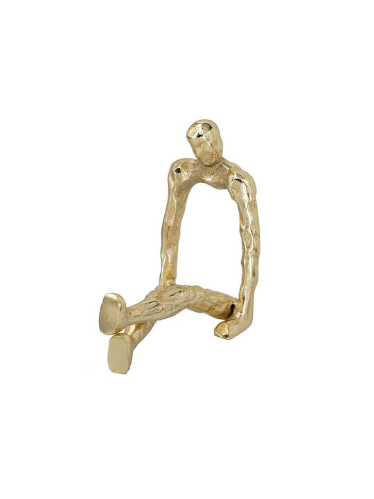 Artekko Decorative Figure Metal Figurine 21x12x22cm