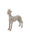 Artekko Διακοσμητικό Σκυλάκι Πολυρητίνης Animal 41.3x12.5x43.2cm