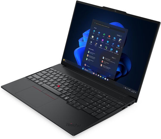 Lenovo Thinkpad E16 Gen 3 16" IPS QHD+ 120Hz (Ultra 5-226V/16GB/512GB SSD/Fără Sistem de Operare) (Tastatură Engleză SUA)