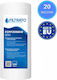Filtrato Water Filter Cartridge Under Sink / Central Water Filtration System Polypropylene 10" FCPP20BB10 20 μm