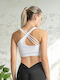 Women's Sports Bra White