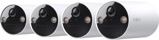 TP-LINK Surveillance System Tapo C410 4 Wireless IP Cameras 3MP v1