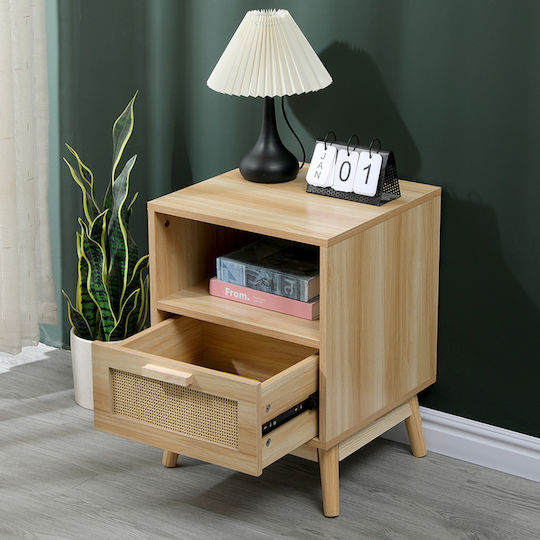 Scandy Ξύλινο Μπεζ 40x39.5x55cm Scandy Ξύλινο Μπεζ 40x39.5x55cm