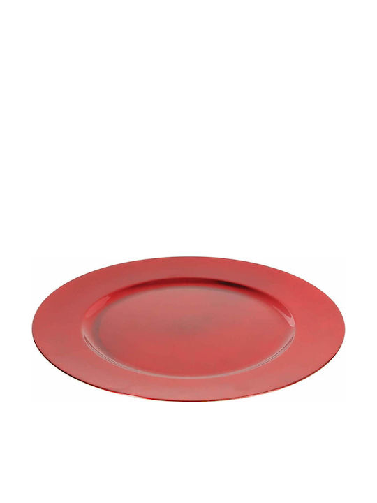 Fééric Lights and Christmas Decorative Round Brown Platter