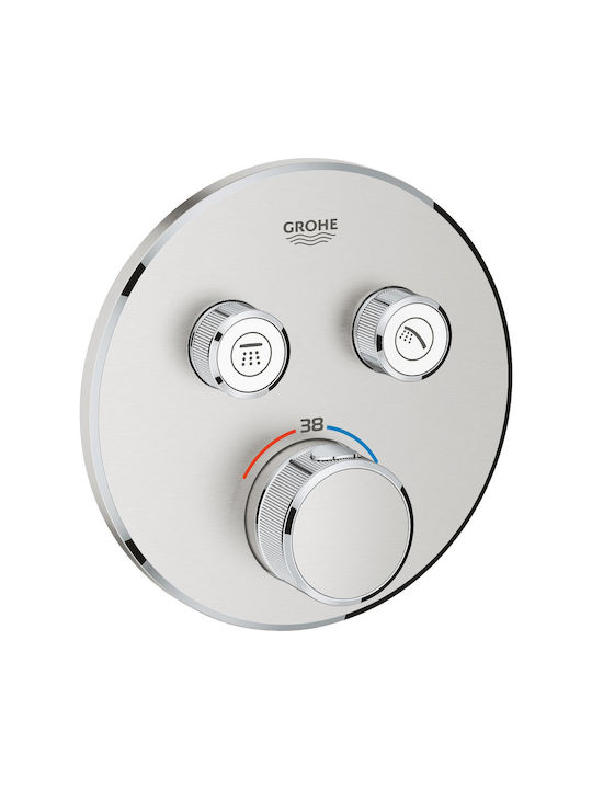 Grohe Grohe Eingebaute Wasserhähne Mischpult für Dusche Grau