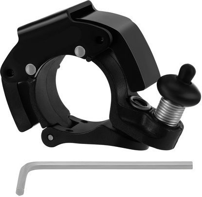 Clopoțel Mecanic pentru Bicicletă Zola 90-100 Db Prindere pe Ghidon 22.2 Mm 7.5 X 4.5 X 2 Cm Negru