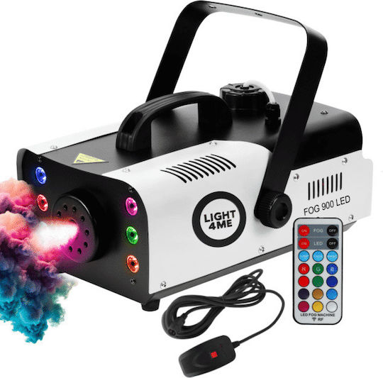 Light4me Fog Μηχανή Καπνού 900W με Ασύρματο / Ενσύρματο Χειριστήριο