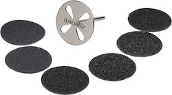 Pedicure Metal Disc + 6 Luxorise Pro25 Refills Grit 80-150-240 Pedicure Metal Disc + 6 Luxorise Pro25 Refills Grit 80-150-240