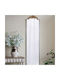 Artekko Alcott Full-Length Wall Mirror With White Metallic Frame 180x46cm
