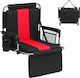 Costway Beach Chair Red 44x43x54cm