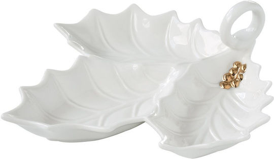 Easy-Life Ορντεβιέρα από Πορσελάνη Λευκή Ø22cm Easy-Life Ορντεβιέρα από Πορσελάνη Λευκή Ø22cm