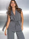 Elara Gray Women's Vest