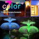 Set of 2 Spiked Solar Lights RGB with Photocell