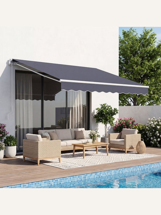 Vevor Terrace Tent Gray 3x2.5m