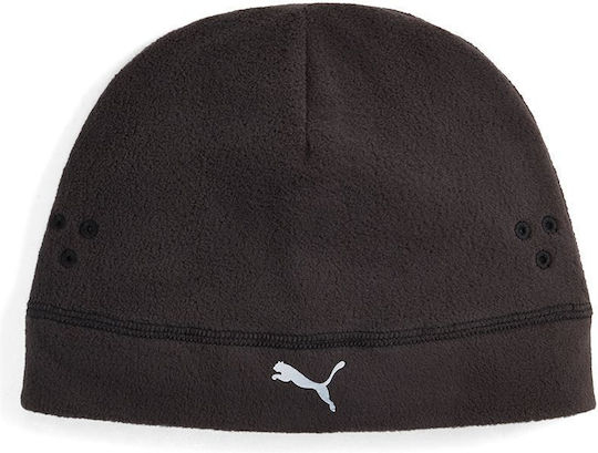 Beanie Unisex Σκούφος Πλεκτός σε Μαύρο χρώμα
