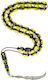 Roloi Komboloi Worry Beads with 33 Beads Made of Resin Length 36cm Multicolour
